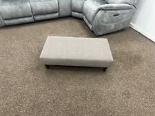 DFS GREY BENCH FOOTSTOOL IN