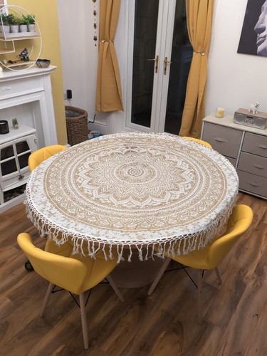 Tapestry round mandala beach - tapestry,