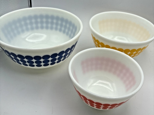 Vintage pyrex polka - vintage, dots