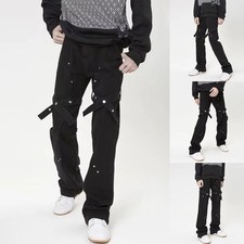Flared Casual Pants for Men