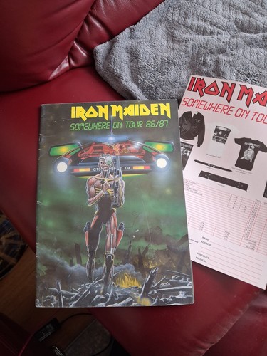 Iron maiden somewhere tour - iron, 'somewhere