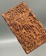 19thC Chinese Carved Wood