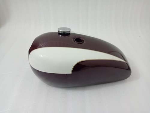 Triumph t140 aubergine - t140, white