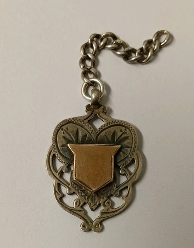 1921 antique solid - solid, silver