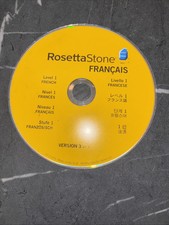 Rosetta Stone Level 1 French Disc Only!