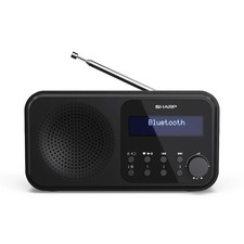 Sharp Tokyo Portable Digital Radio Midnight Black DR-P430BK  NEW