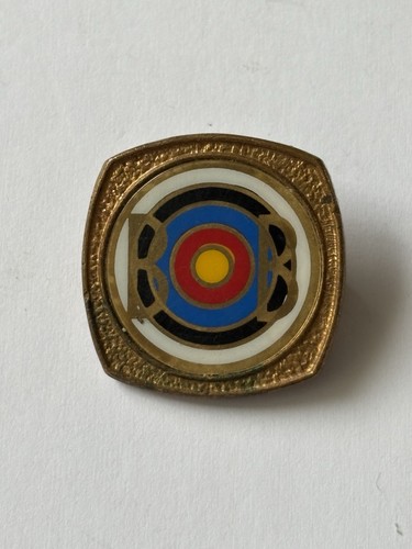 Old boys brigade target badge - brigade,