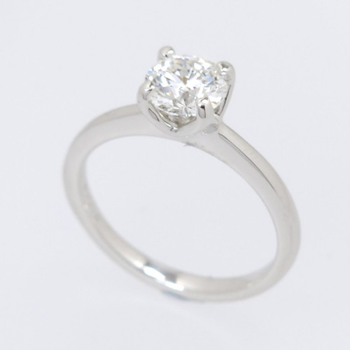 Platinum round diamond - round,