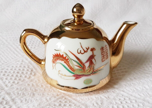 Oriental teapot small 8cm - oriental, ~