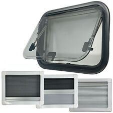 Shield Autocare 700x400mm Camper Window Round for Van Horsebox Conversion Return