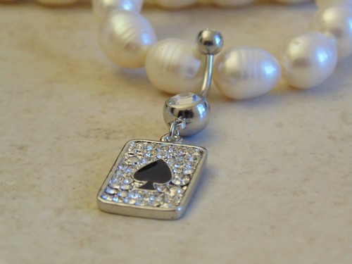 Multi paved gem black spade - gem,