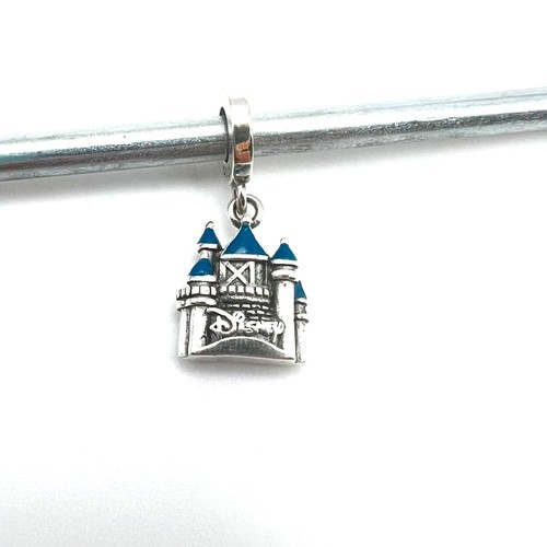 New disney castle dangle charm - new,