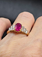 Vintage 9ct Gold Ruby &