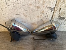 Vintage used Torpedo side lamps for classic bike and car nice condition