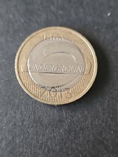 GB Two Pound Coin 2013 London Underground 