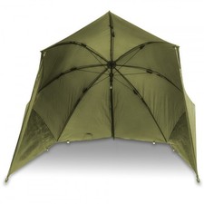 Saber Q-Lite 50'' Carp Fishing Umbrella Brolly Day Shelter With Sides RRP £60 NE