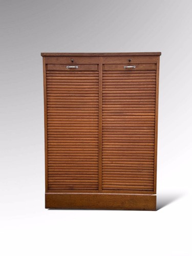 Vintage french tambour fronted - french,