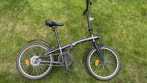 Btwin tilt 100 folding - btwin, bike