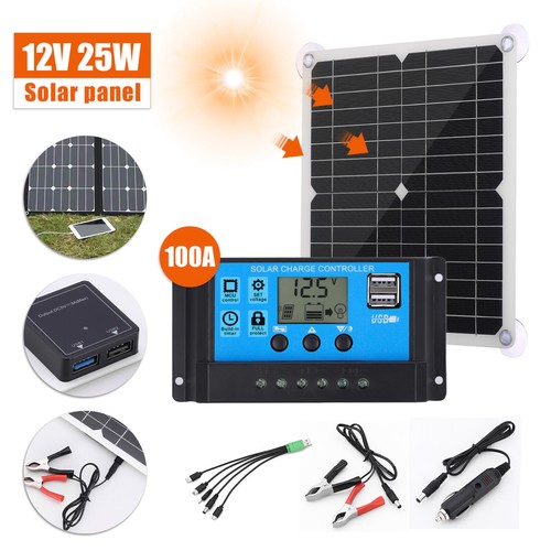 25w solar panel kit - 25w,
