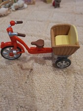 Sylvanian Tricycle  vintage Trike with child seat