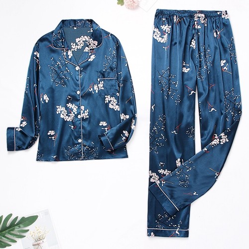Ladies satin silky soft pjs - silky,