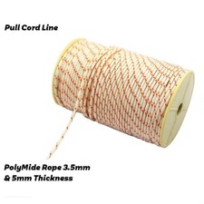 pull start recoil cord 2.5mm 3,5mm  - 4mm & 5mm lawnmower chainsaw  strimmer