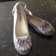 Fornarina Silver Shoes Size:4 Eu:37