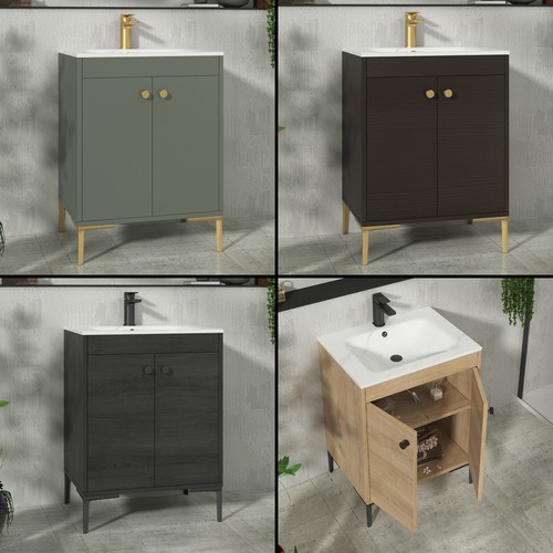 Bathroom 600mm floor standing - floor,