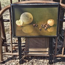 Mid Century Artex Snack TV