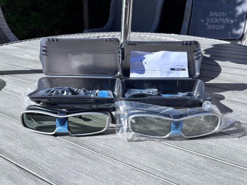 Panasonic full glasses - 3d,