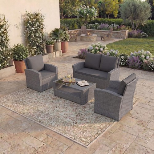 Sale seater rattan set - sale, 4