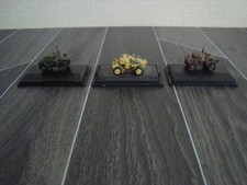 3 Different Oxford Diecast Military 1/76 Daimler Dingo Scout Car