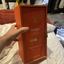 Glenfiddich Gran Reserva Whisky 21 Years Empty Box And Bottle 