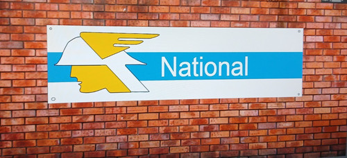 National benzole petrol banner - petrol,