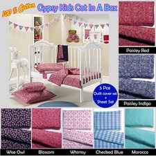 6 Pce - Gypsy Kids Cot in a