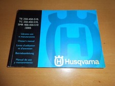 HUSQVARNA OWNERS MANUAL TE/TC/SMR!