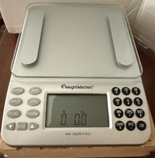 Weight Watchers Electronic Food Scale with Points Plus Values Database 500 Foods