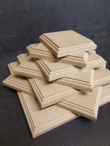 Wooden base templates circles - ,