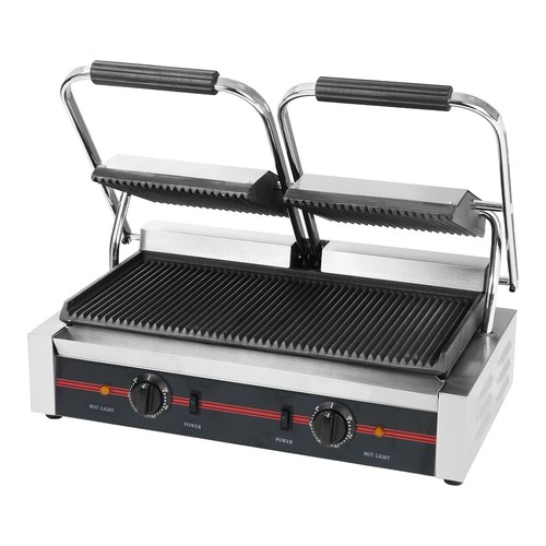 Twin commercial contact grill - twin,