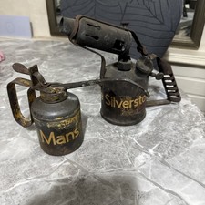 Oil Can & Governor Brass Paraffin Blow Torch Lamp Bundle Retro vintage 