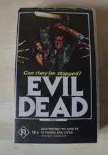EVIL DEAD VHS Australian  PAL 1997 Release Rare Vintage Collectable Horror