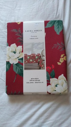 Laura ashley tablecloth red - ashley,