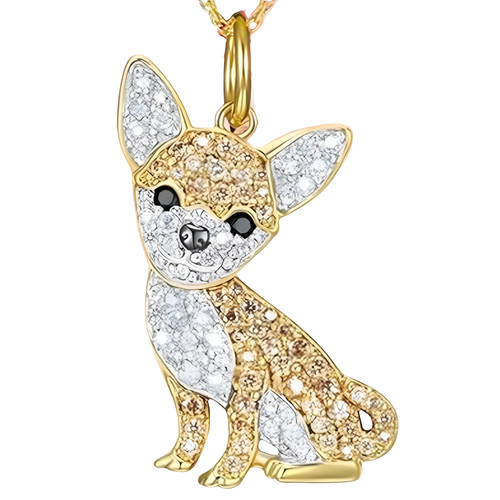 Chihuahua dog pendant necklace - chihuahua,