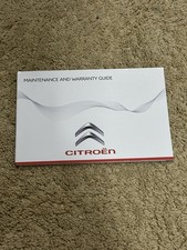 CITROEN C1 SERVICE BOOK FOR