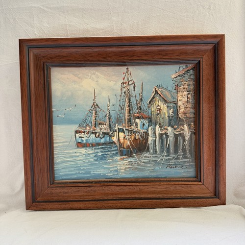 Vintage framed original oil - vintage,