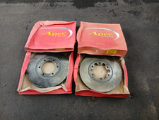 pair of front brake discs for
