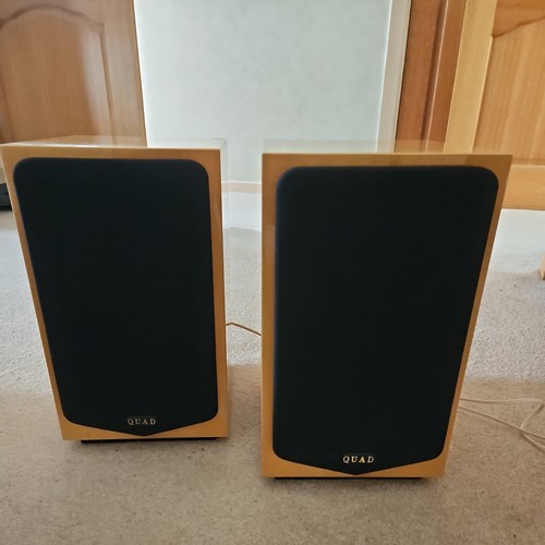 Quad bookshelf speakers - quad, model
