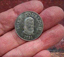 Vintage Coin. One Doubloon