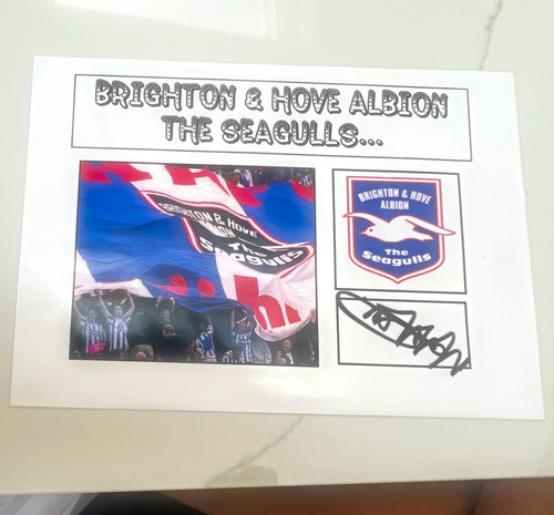 Garry nelson signed - garry, brighton