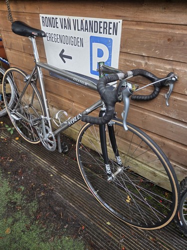 Merlin titanium road bike 54cm - road,